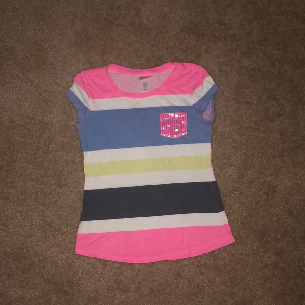 Justice Striped Top ✨ Size: 8